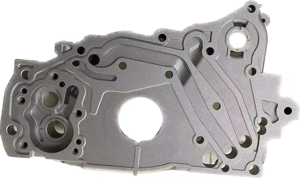 OEM & ODM Die Casting Aluminum Engine Cover, Die Casting Parts Model With CNC Center Machining